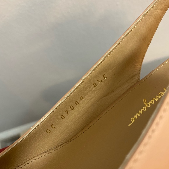 Salvatore Ferragamo Mini Vara Bow Slingback- Blush - Picture 8 of 13